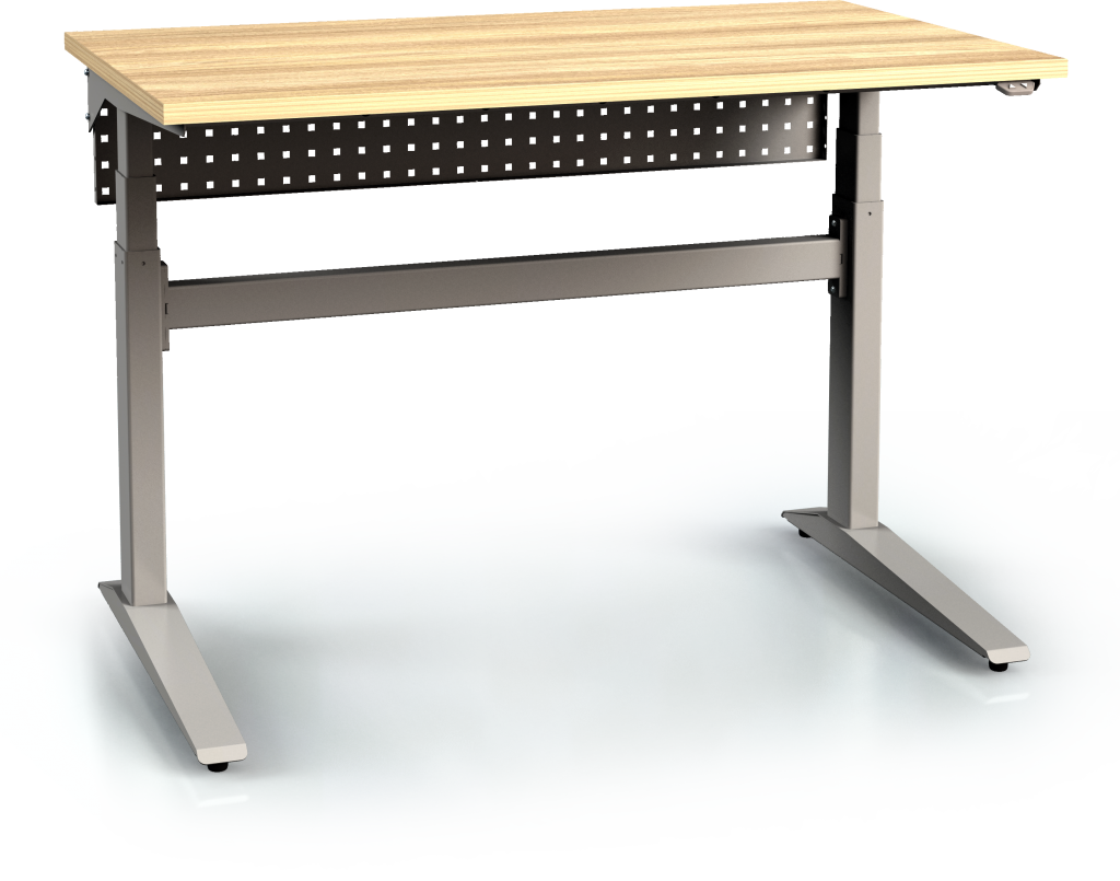 Elektrisch höhenverstellbare Tisch ALNAK - Platten - 660 - 1310 x 1200 x 700